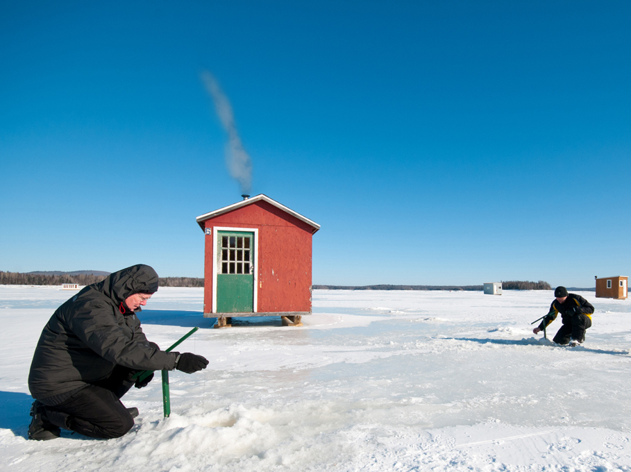 Pêche sur glace Canada