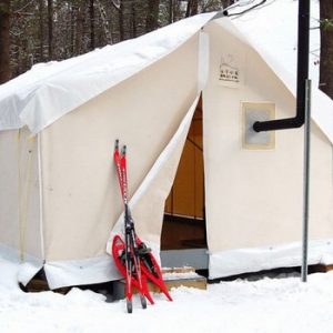expédition-tente-prospector-350 Traineau a chiens Quebec