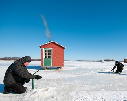 Pêche sur glace