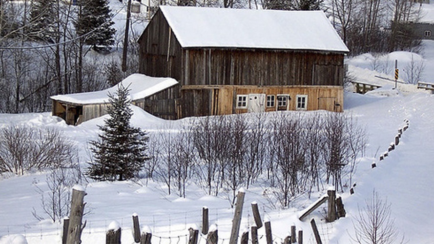 Grange hiver